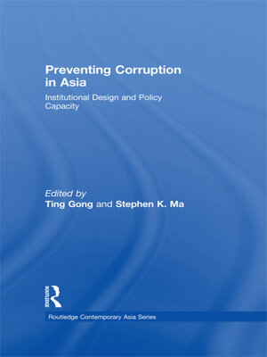 cover image of Preventing Corruption in Asia